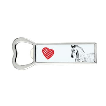 Artdog Andaluzijski - odpirač za steklenice s konjem, personaliziran odpirač za hladilnik, unikatno darilo za moškega Art-Dog