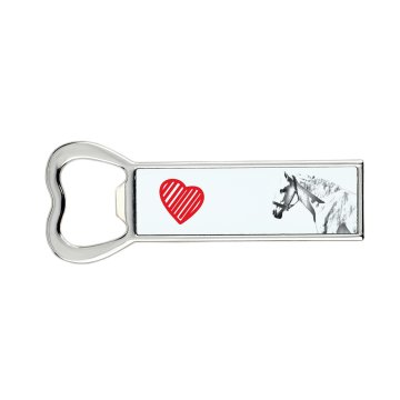 Artdog Španski Norman - odpirač za steklenice s konjem, personaliziran odpirač za hladilnik, unikatno darilo za moškega by Art-Dog