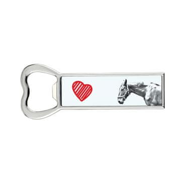 Artdog Hanoverski - odpirač za steklenice s konjem, personaliziran odpirač za hladilnik, edinstveno darilo za moške znamke Art-Dog