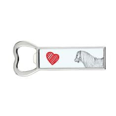 Artdog Shetlandski poni - odpirač za steklenice s konjem, personaliziran odpirač za hladilnik, unikatno darilo za moškega by Art-Dog