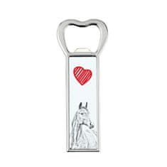 Artdog American Warmblood - odpirač za steklenice s konjem, personaliziran odpirač za hladilnik, unikatno darilo za moškega by Art-Dog