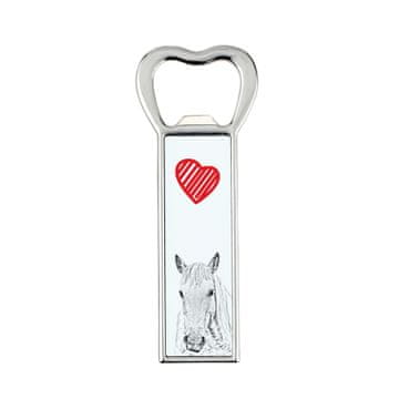 Artdog Camargue Horse - odpirač za steklenice s konjem, personaliziran odpirač za hladilnik, edinstveno darilo za moškega znamke Art-Dog