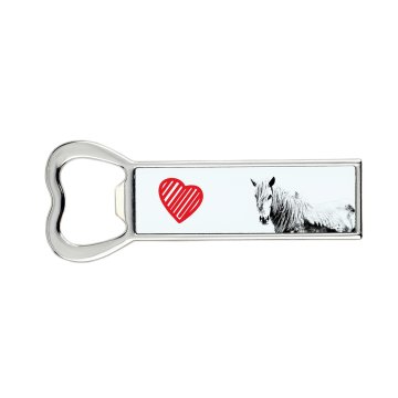 Artdog Konjiček Giara - odpirač za steklenice s konjem, personaliziran odpirač za hladilnik, unikatno darilo Art-Dog za moškega