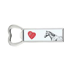 Artdog Selle Francais - odpirač za steklenice s konjem, personaliziran odpirač za hladilnik, unikatno darilo za moškega by Art-Dog