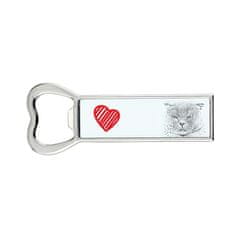 Artdog Scottish fold - odpirač za steklenice z mačko, personaliziran odpirač za hladilnik, unikatno darilo za moškega Art-Dog