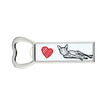 Artdog Havana Brown - odpirač za steklenice z mačko, personaliziran odpirač za hladilnik, edinstveno darilo za moške znamke Art-Dog