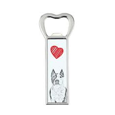 Artdog Ameriški staffordshire terier, Amstaff, Amstaf - odpirač za steklenice s psom, personaliziran odpirač za hladilnik, edinstveno darilo za moškega znamke Art-Dog