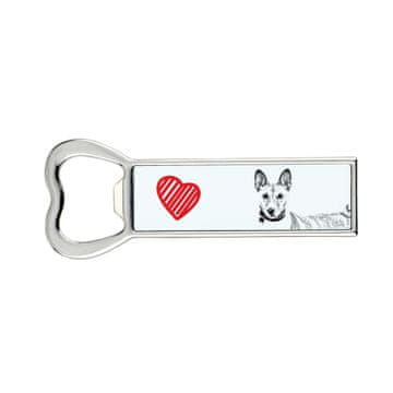 Artdog Basenji, Basenji, Kongo pes - odpirač za steklenice s psom, personaliziran odpirač za hladilnik, edinstveno darilo za moškega znamke Art-Dog