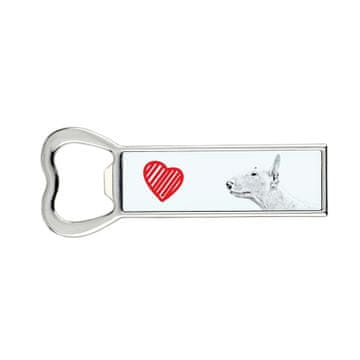 Artdog Bull terier - odpirač za steklenice s psom, personaliziran odpirač za hladilnik, edinstveno darilo za moškega znamke Art-Dog