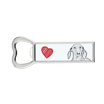 Artdog Jazbečar - odpirač za steklenice s psom, personaliziran odpirač za hladilnik, unikatno darilo Art-Dog za moškega