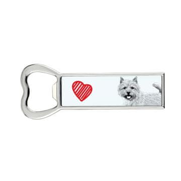Artdog Norwiški terier - odpirač za steklenice s psom, personaliziran odpirač za hladilnik, edinstveno darilo za moškega znamke Art-Dog