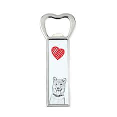 Artdog Shiba Inu - odpirač za steklenice s psom, personaliziran odpirač za hladilnik, unikatno darilo za moškega by Art-Dog