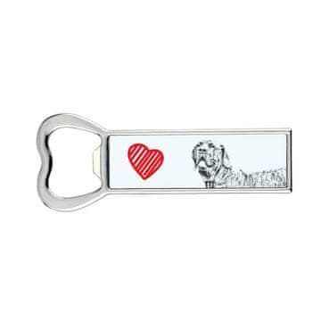 Artdog Fila Brasileiro, brazilski mastif - odpirač za steklenice s psom, personaliziran odpirač za hladilnik, unikatno darilo za moškega Art-Dog
