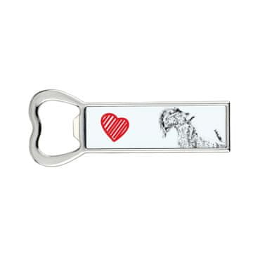 Artdog Kerry Blue Terrier, Irski Blue Terrier - odpirač za steklenice s psom, personaliziran odpirač za hladilnik, unikatno darilo za moškega Art-Dog