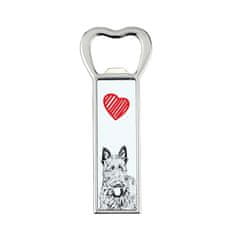 Artdog Škotski terier, Aberdeen terier - odpirač za steklenice s psom, personaliziran odpirač za hladilnik, unikatno darilo za moškega Art-Dog
