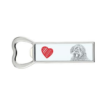Artdog Otterhound, pes vidra - odpirač za steklenice s psom, personaliziran odpirač za hladilnik, unikatno darilo Art-Dog za moškega