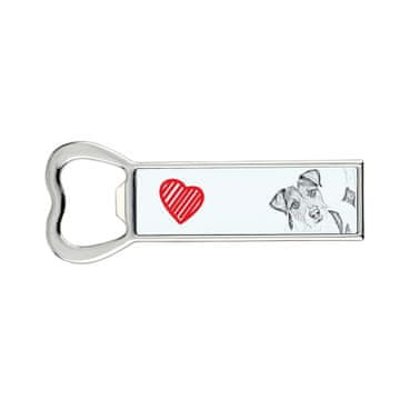 Artdog Parson Russell Terrier - odpirač za steklenice s psom, personaliziran odpirač za hladilnik, unikatno darilo Art-Dog za moškega
