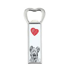 Artdog Skye Terrier - odpirač za steklenice s psom, personaliziran odpirač za hladilnik, unikatno darilo Art-Dog za moškega