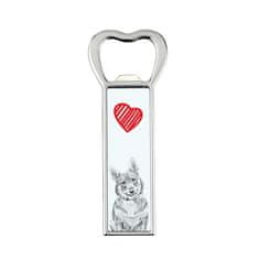 Artdog Swedish Vallhund, Swedish Sheepdog - odpirač za steklenice s psom, personaliziran odpirač za hladilnik, unikatno darilo za moškega by Art-Dog