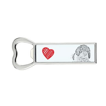 Artdog Lagotto Romagnolo - odpirač za steklenice s psom, personaliziran odpirač za hladilnik, edinstveno darilo za moškega znamke Art-Dog