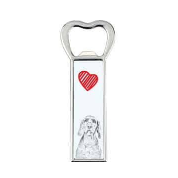 Artdog Wire-haired Vizsla, Wire-haired Vizsla - odpirač za steklenice s psom, personaliziran odpirač za hladilnik, unikatno darilo za moškega by Art-Dog