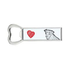 Artdog Nemški lovski terier, Jagdterrier - odpirač za steklenice s psom, personaliziran odpirač za hladilnik, unikatno darilo za moškega by Art-Dog