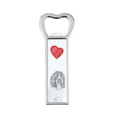 Artdog Schapendoes, nizozemski ovčar - odpirač za steklenice s psom, personaliziran odpirač za hladilnik, unikatno darilo za moškega by Art-Dog