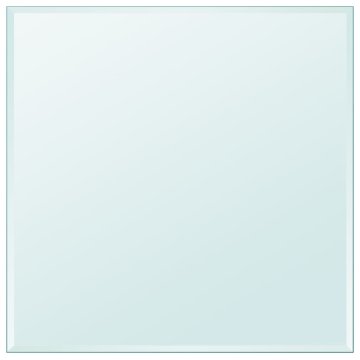 Vidaxl Površina za Mizo Kaljeno Steklo Kvadratne Oblike 800x800 mm