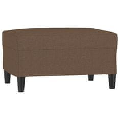 Vidaxl Stolček za noge rjavo 70x55x41 cm blago