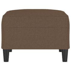 Vidaxl Stolček za noge rjavo 70x55x41 cm blago