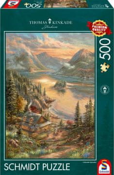 Schmidt Puzzle Pogled na jezero 500 kosov