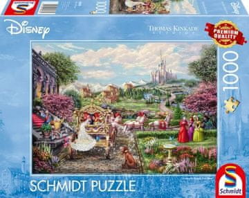Schmidt Puzzle Cinderella: Happily ever after 1000 kosov