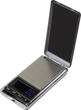 BaseTech žepna tehtnica SJS-60007 območje tehtanja 500g Berljivosti 0.1g
