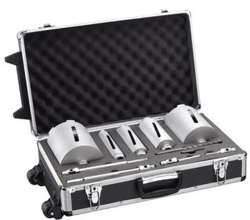 Bosch Komplet diamantnih kron za suho rezanje G 1/2", 38–127 mm, 5-delni