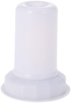 shumee Okrasna LED sveča 7,5 x 9 cm vložek za sveče na baterije, bela