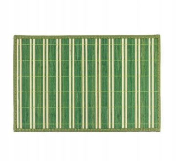 shumee Bambusove podloge 2 kosa mešanice okrasnih podstavkov