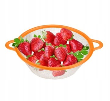 shumee Kuhinjsko cedilo 25,5x8,5 cm kovinsko cedilo z ročaji