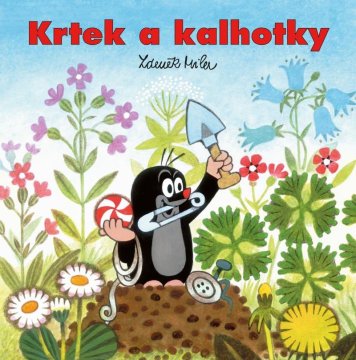 Akim Krtek in hlačke - barvna stran kvadrat