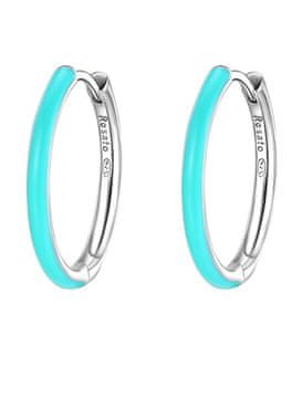 Rosato Srebrni okrogli uhani za obeske Storie RZO068