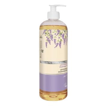 Lady stella Spa Spirit Wellness masažno olje sivke 1000 ml - s pumpico