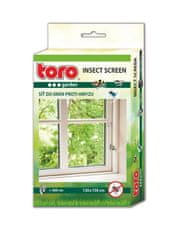 Toro MREŽA PROTI MRČESU 130X150 CM, ČRNA
