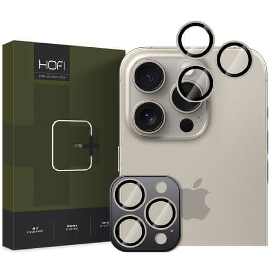 Hofi Camring zaščitno steklo za kamero na iPhone 16 Pro / 16 Pro Max, titanium