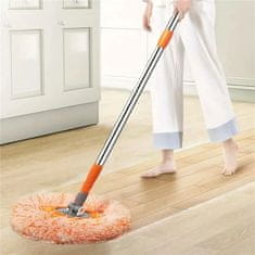 HOME & MARKER® Čistilni mop, Mop za okna in tla, 360 vrtljivi mop, Čistilec iz mikrovlaken | CORALMOP.