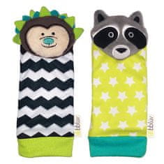 bblüv drhteče nogavice Düo Hedgehog / Racoon