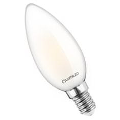 LUMILED 6x LED žarnica E14 B35 7W = 60W 806lm 3000K Toplo bela 360° Filament