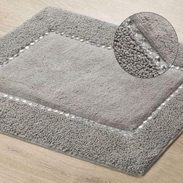 shumee KOPALNIŠKA PODLOGA CHIC 50 X 70 CM SREBRNA