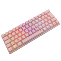 White Shark gaming tipkovnica GK-002422 WAKIZASHI / PINK-ROZA / modra stikala