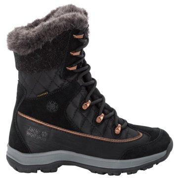 Jack Wolfskin Čevlji črna Aspen High Texapore