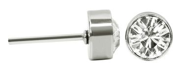 Levien Chaton Crystal bleščeči jekleni uhani