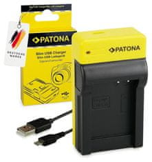 PATONA Photo Nikon EN-EL12/NP-FM500H tanek polnilec, USB-C